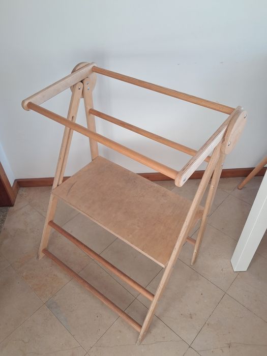 Torre de aprendizagem dupla dobrável