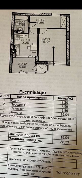 Квартира ЖК Лісова Казка 2