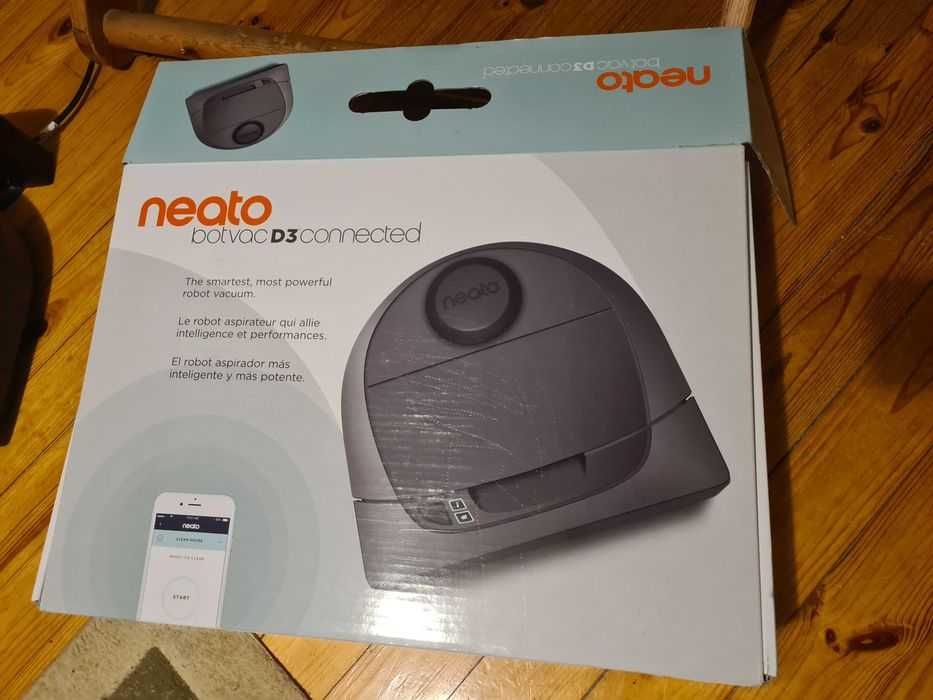 Robot odkurzający sprzątający Neato d3 connected