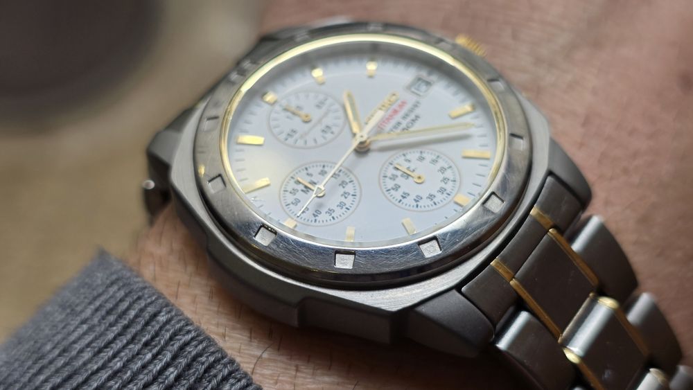 Seiko Titanium Chronograph
