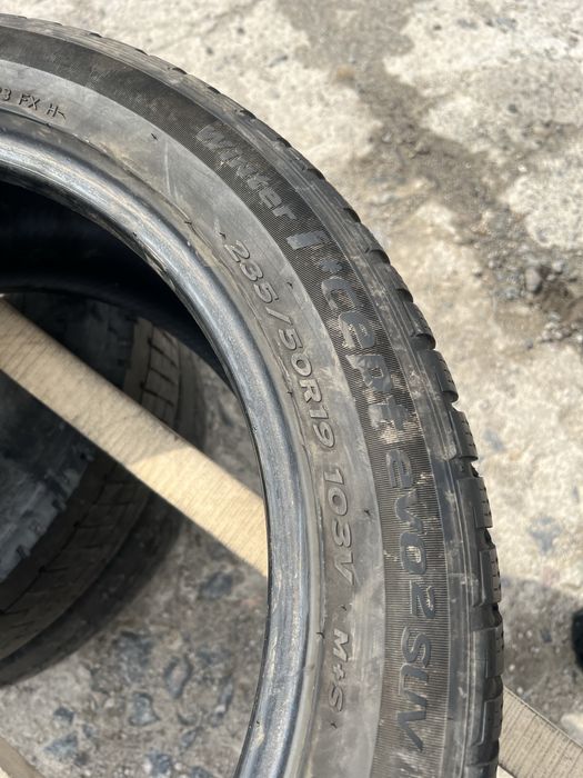 Шини 235/50/19 6+mm‼️Hankook‼️пара;зимові;резина склад R19