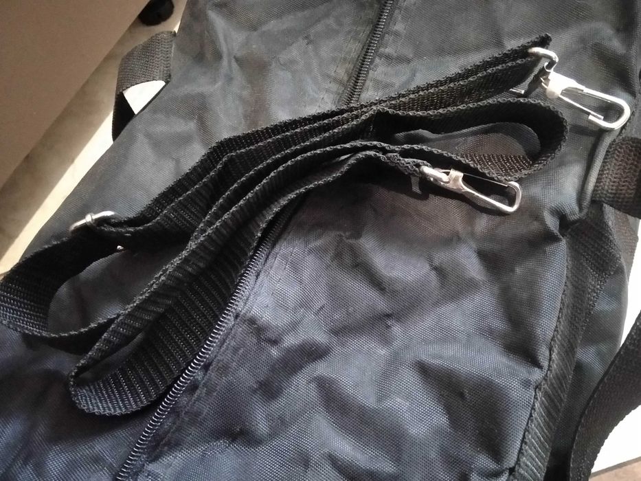 Wallaby сумка мужская спортивная,дорожная через плече,черная