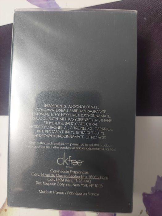 Woda toaletowa 50ml calvin klein