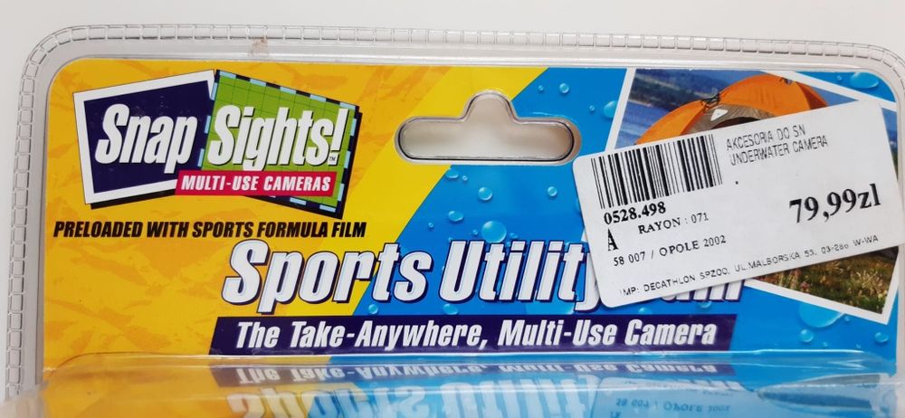 Aparat do zdjęć pod wodą