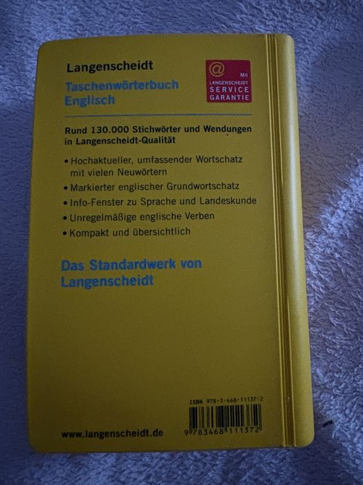 German - english dictionary