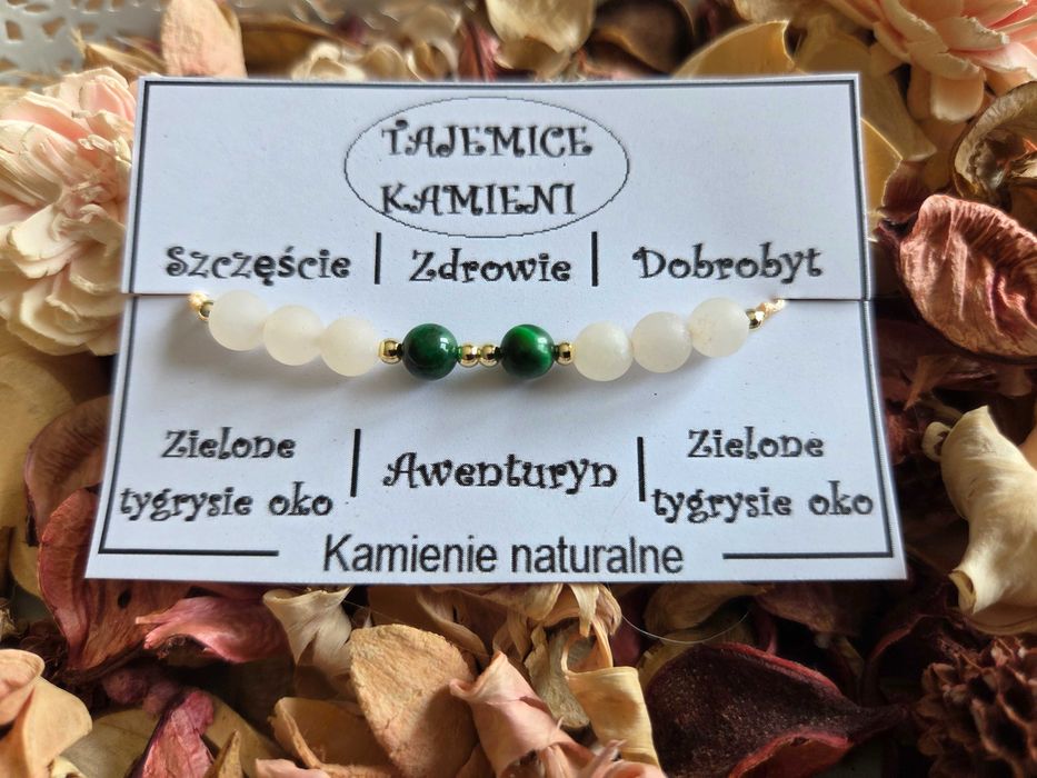 bransoletka z kamieni naturalnych