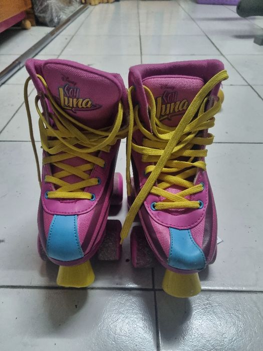 **Baixa de preço **Patins Menina Rosa