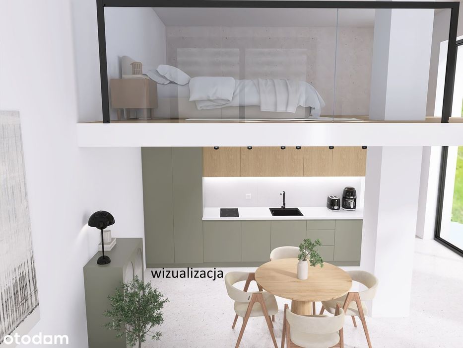 Apartament z antresolą (łącznie 69,99m2) - 700 m od plaży i molo