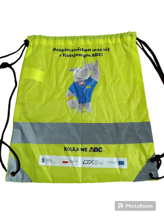 Worek odblaskowy ROGATEK kolejowe ABC