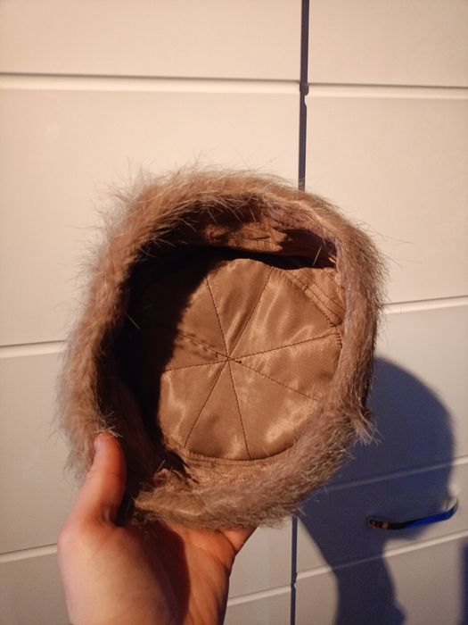 Toczek czapka z nutrii