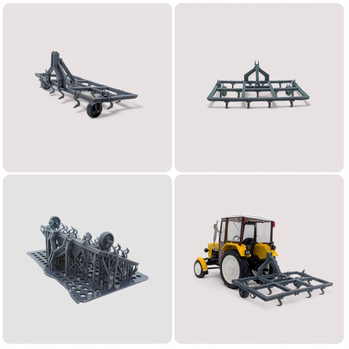 Model kultywatora 1:43 do ursusa c-330