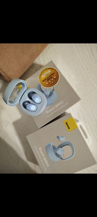 Беспроводные наушники BASEUS Bowie WM02 TWS Blue (NGTW180003)
В наличи