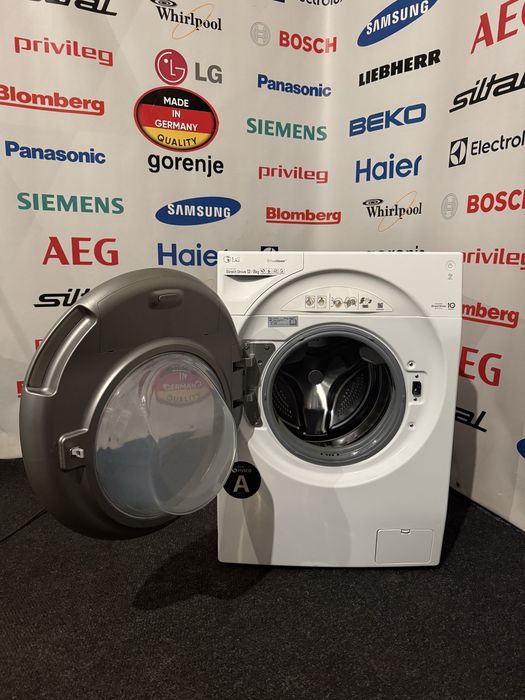 Прально-сушильна машина топ/ пралка-сушка LG F16WD128GH 12/8кг з парою