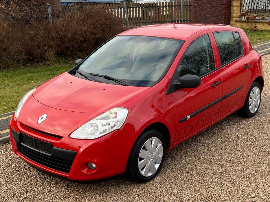 Renault Clio _Lift_Klima_5-drzwi_Benzyna_Czerwone_Zadbane_Opłacone_z Niemiec_