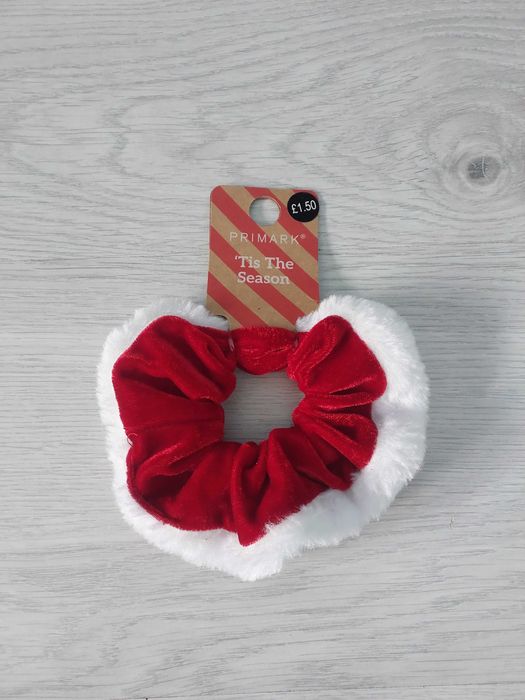 Gumka do włosów świąteczne scrunchie christmas święta prezent