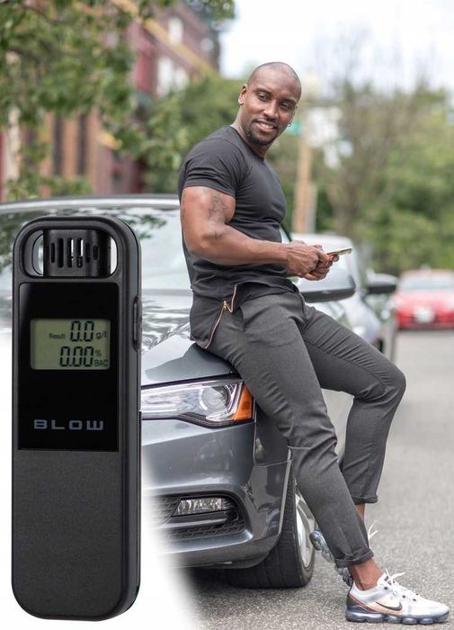 ALKOMAT Bezustnikowy profesjonalny policyjny półprzewodnikowy LCD