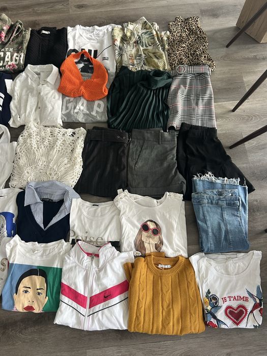 Lote 33 peças.Guess,Gant,Zara,Springfield