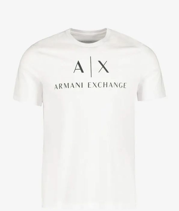Оригінальна жіноча базова біла футболка Armani Exchange