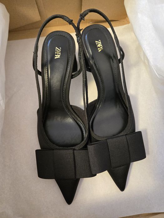 Нові текстильні туфлі zara 36 розмір 23,5 см