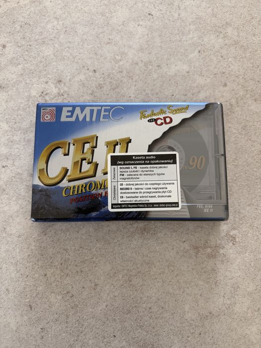 Kaseta audio EMTEC CE II Chrome Extra