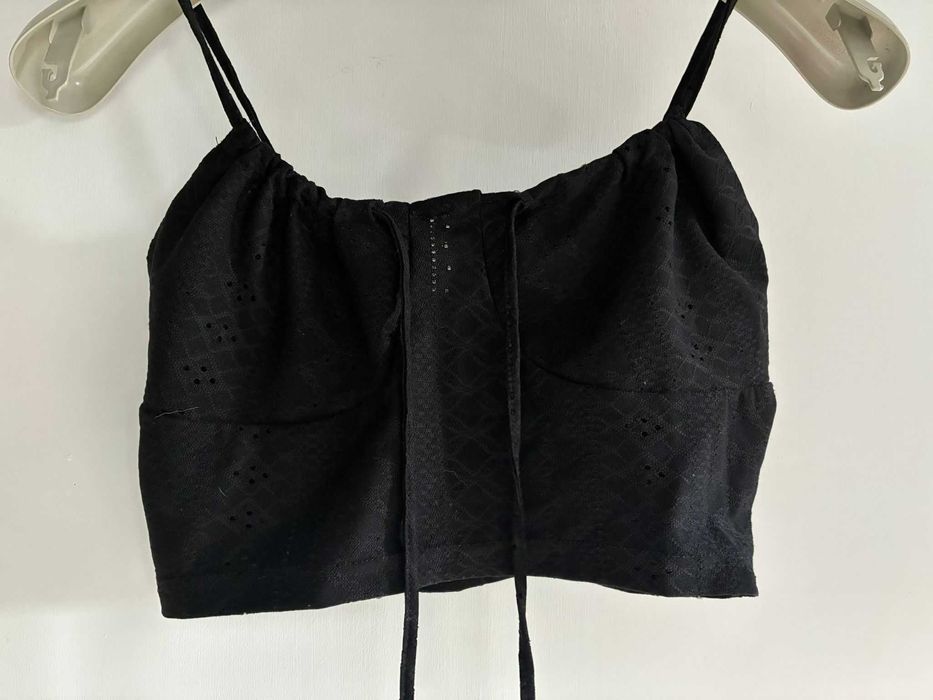 Top preto usado apenas 1x