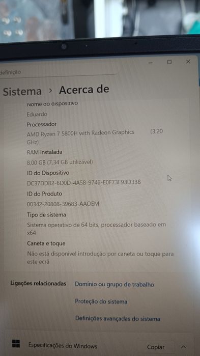 HP Victus 16 e0039np RTX 3050 Ti