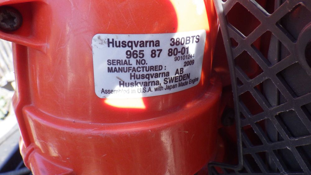 Dmuchawa Plecakowa Husqvarna / Spalinowa dmuchawa do liści