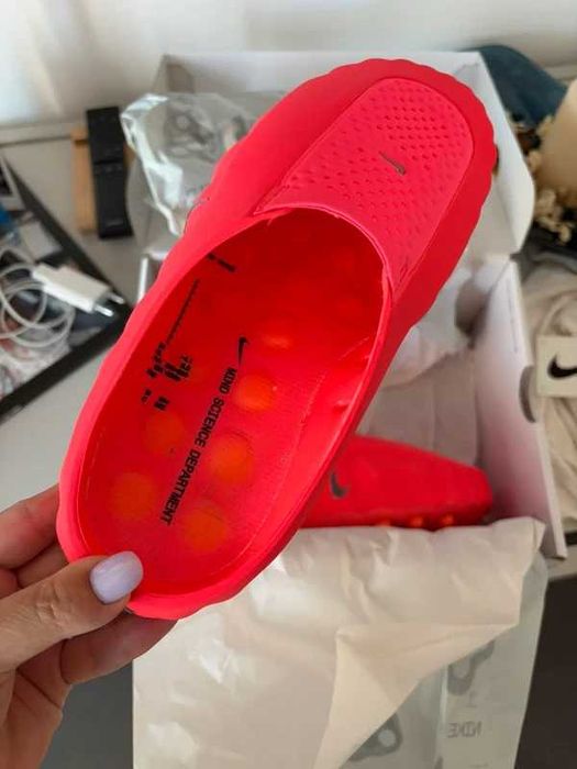 Nike Mind 001 Slide Solar Red R.44