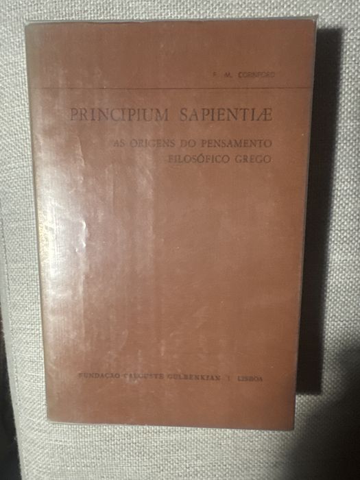 Principium sapientiae , Cornford