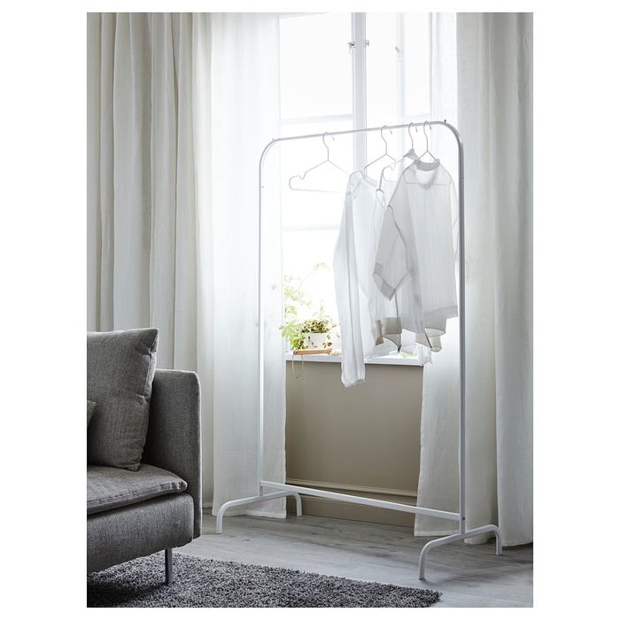 MULIG Suporte p/cabides, branco