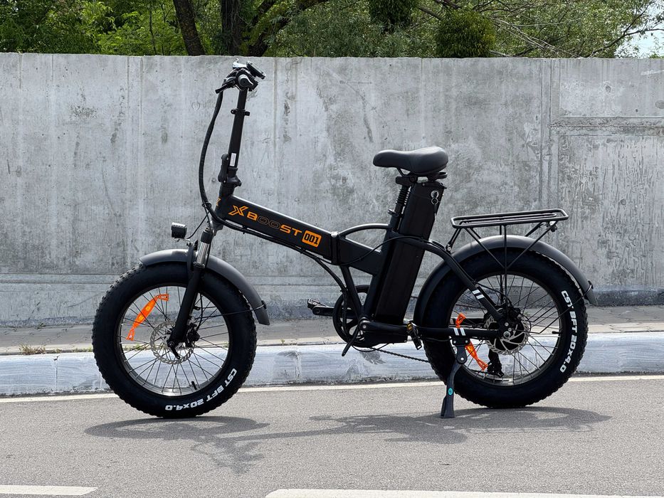 Електровелосипед X-BOOST KO1 (25 ампер | 800 Ват), Фетбайк на широких колесах+PAS асистент