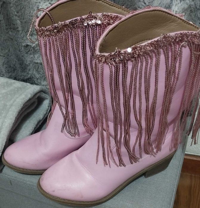 Botas de menina boiadeira