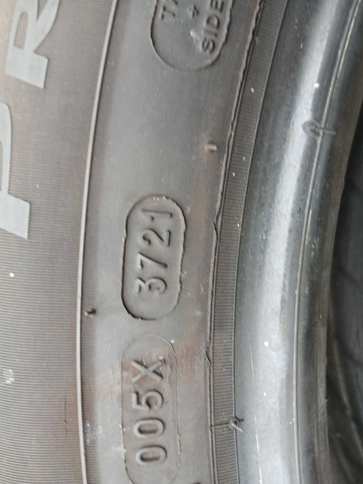 Opony 205/55/19 Michelin bieżnik 6mm i 5,5mm 21 rok F-VAT