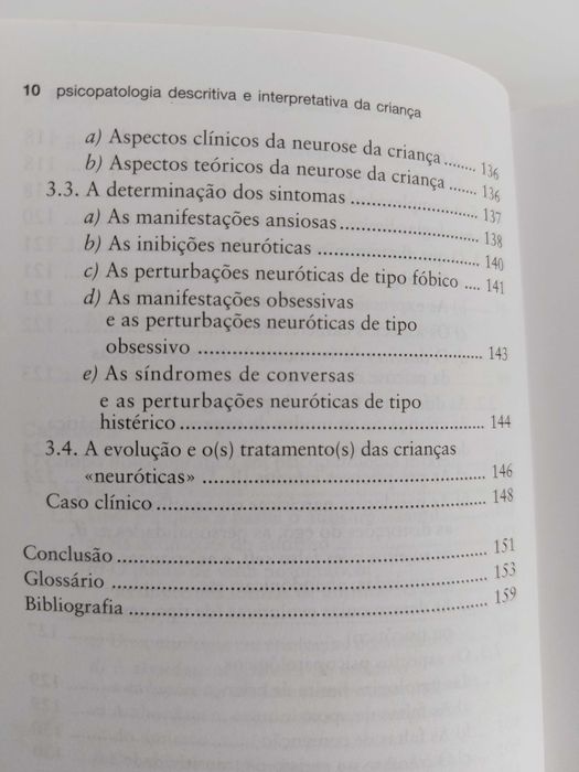 Psicopatologia descritiva e interpretativa da criança