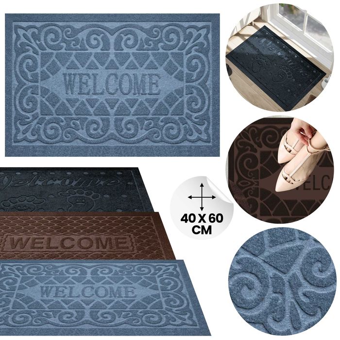 Wycieraczka pod drzwi 40 x 60 cm