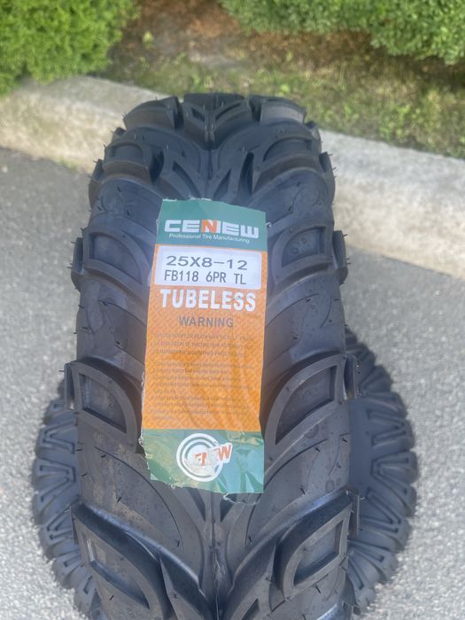 Шина для квадроцикла CENEW FB118-01 25×8-12 43F 6PR TL, 205/80-12