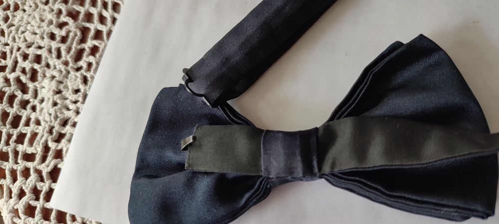 Mucha męska Hugo Boss ciemny granat