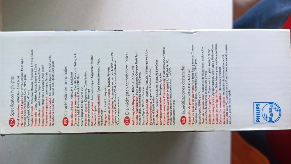 Цифровая фоторамка Philips