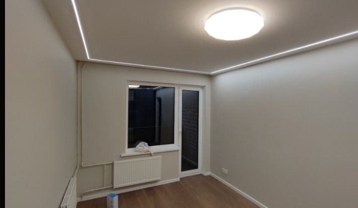 Поклейка обоев. Покраска стен и потолков. Ламинат