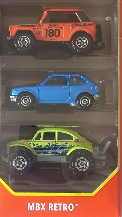 Pack de 5 miniaturas matchbox