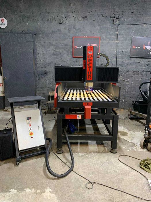 Верстат фрезерний для обробки каменю 1500х1000мм