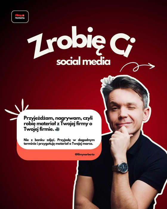 Poprowadzę Social Media / Facebook Instagram Linkedin - Posty i VIDEO