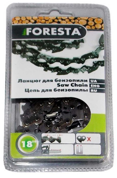 Цепь бензопилы ST-180 50 звеньев 25 зубов Foresta 3/8 паз 1,3, цепш125