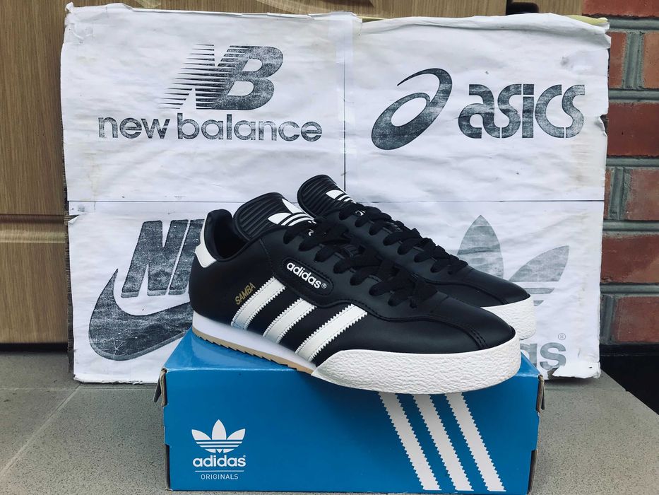 Кроссовки Adidas Samba Super spezial кожаные кеды