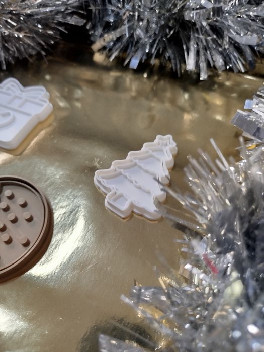 Conjunto cortadores de bolachas/biscoitos Natal - novos