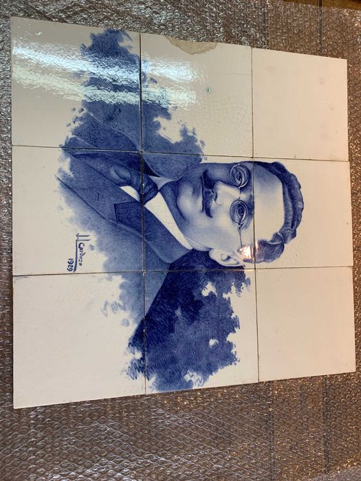 Painel de azulejos