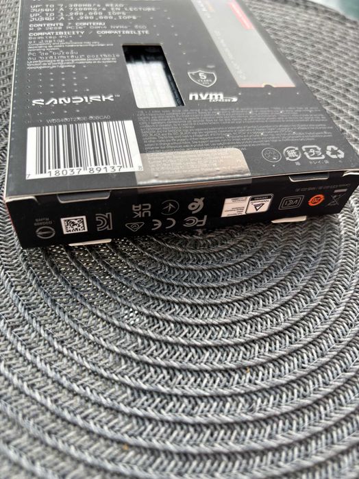 WD Black SN850X 4TB M.2 2280 (WDS400T2X0E)