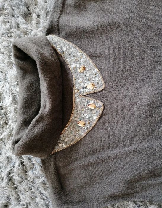 Vestido de malha novo nr 34