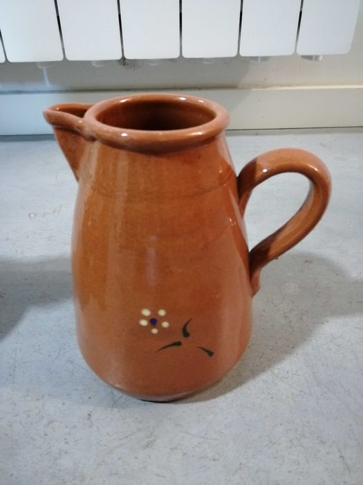 jarras de barro vidrado