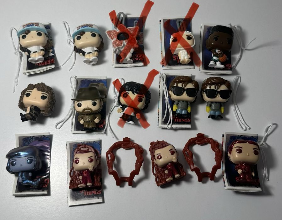 Фігурки Stranger things kinder joy